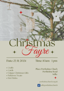 Christmas Fayre 2024 - Poster